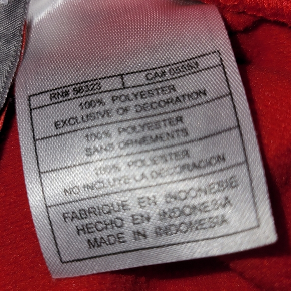 Men's Nike Red and White Basketball Pants Size XLT - Picture 5 of 5